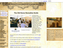 Tablet Screenshot of old-home-remedies-guide.com